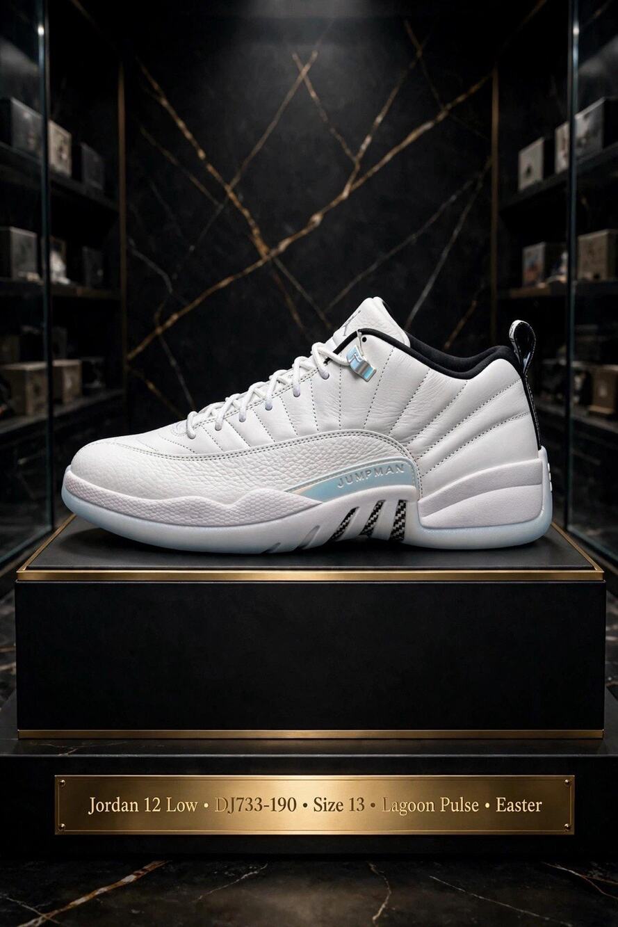 Jordan Air Jordan 12 Retro Low "Easter" White DB0733-190 Men’s 2021 size 13